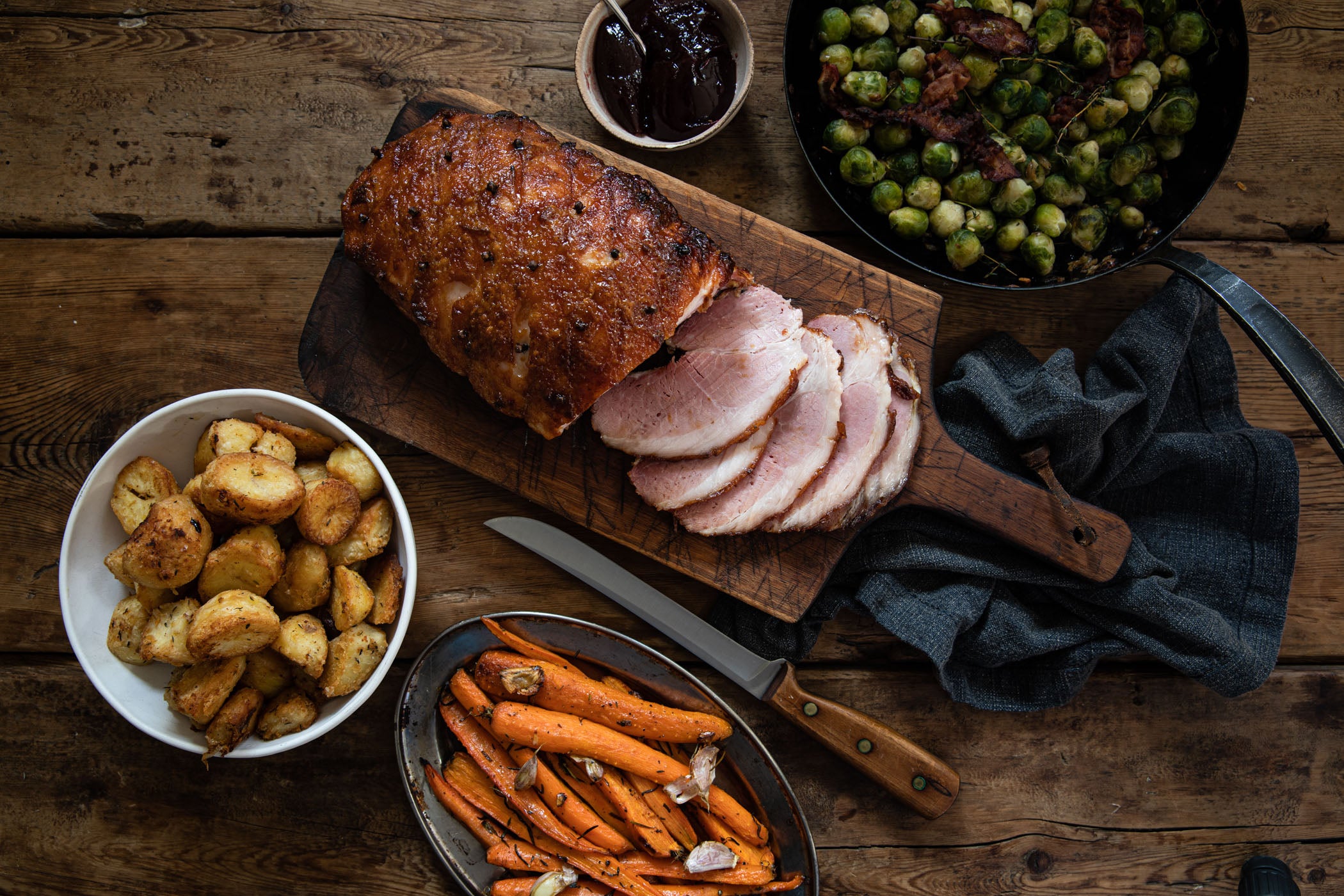 Dry-Cured York-Style Ham, Boneless & Uncooked