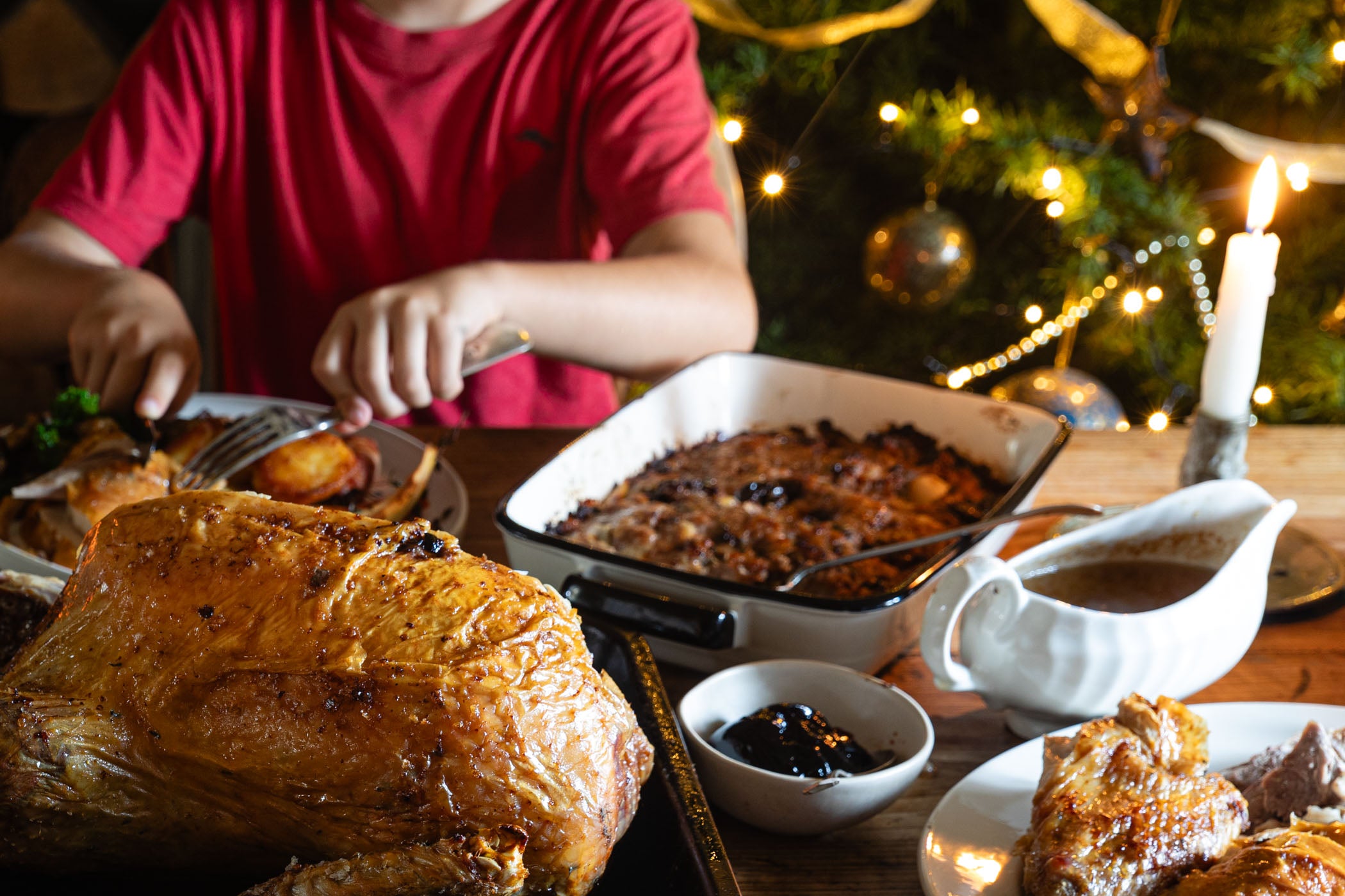 Pork, Prunes in Armagnac, Shallot & Sage Stuffing