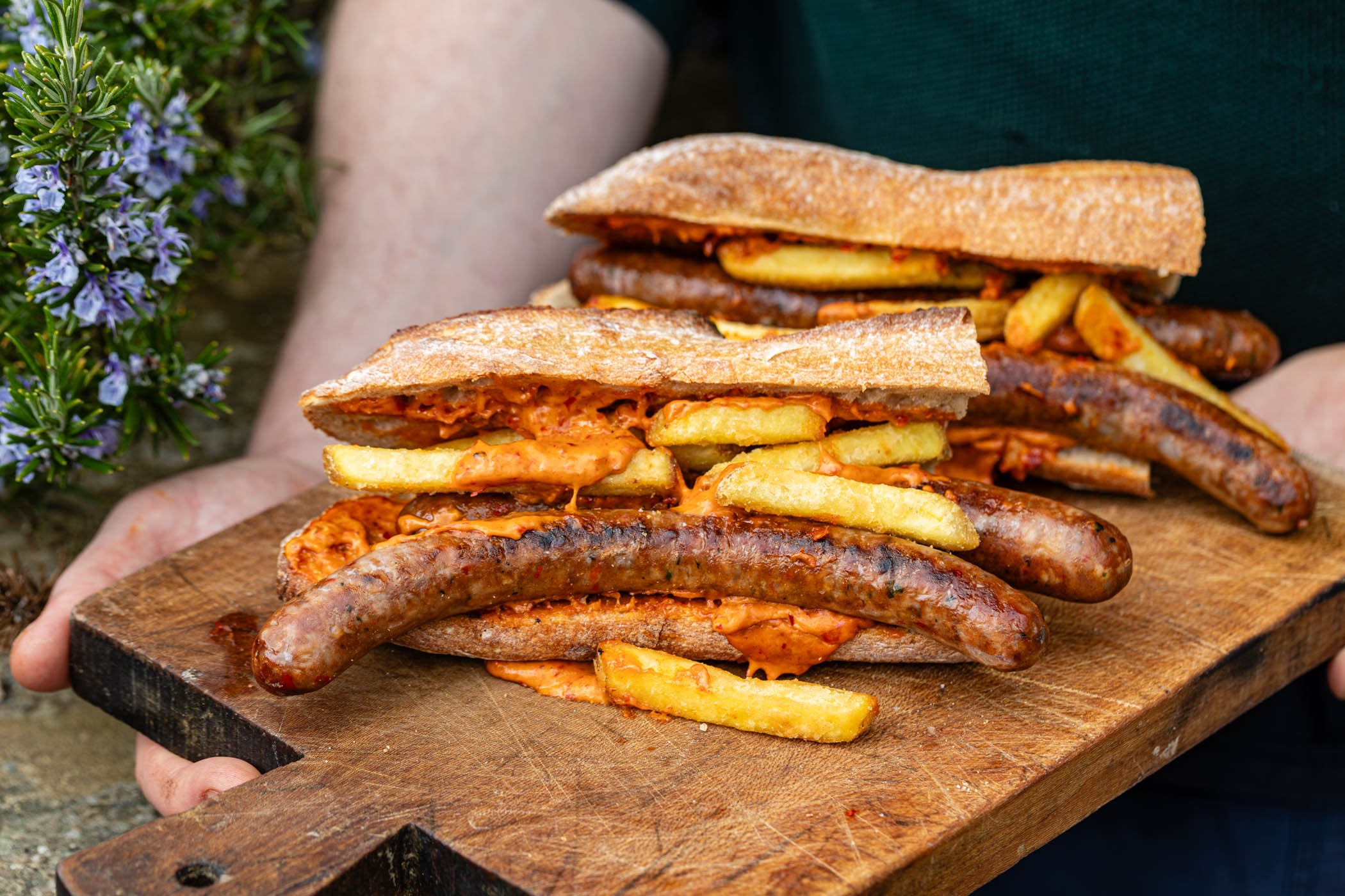 Henry Harris’ Lamb Merguez with Harissa Aïoli