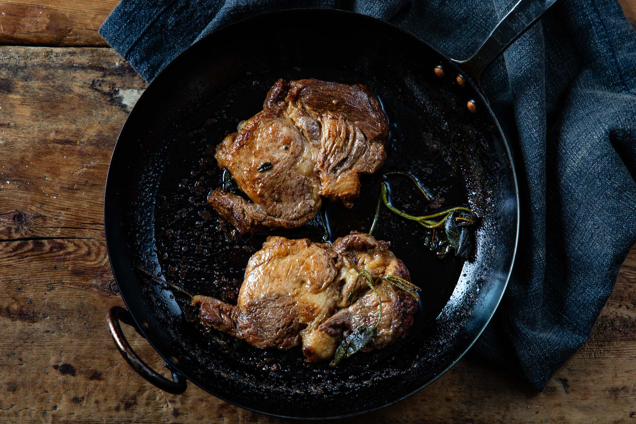 Cast Iron Pork Loin Ribeye Chops Cast Iron Baked Pork Steak Pork