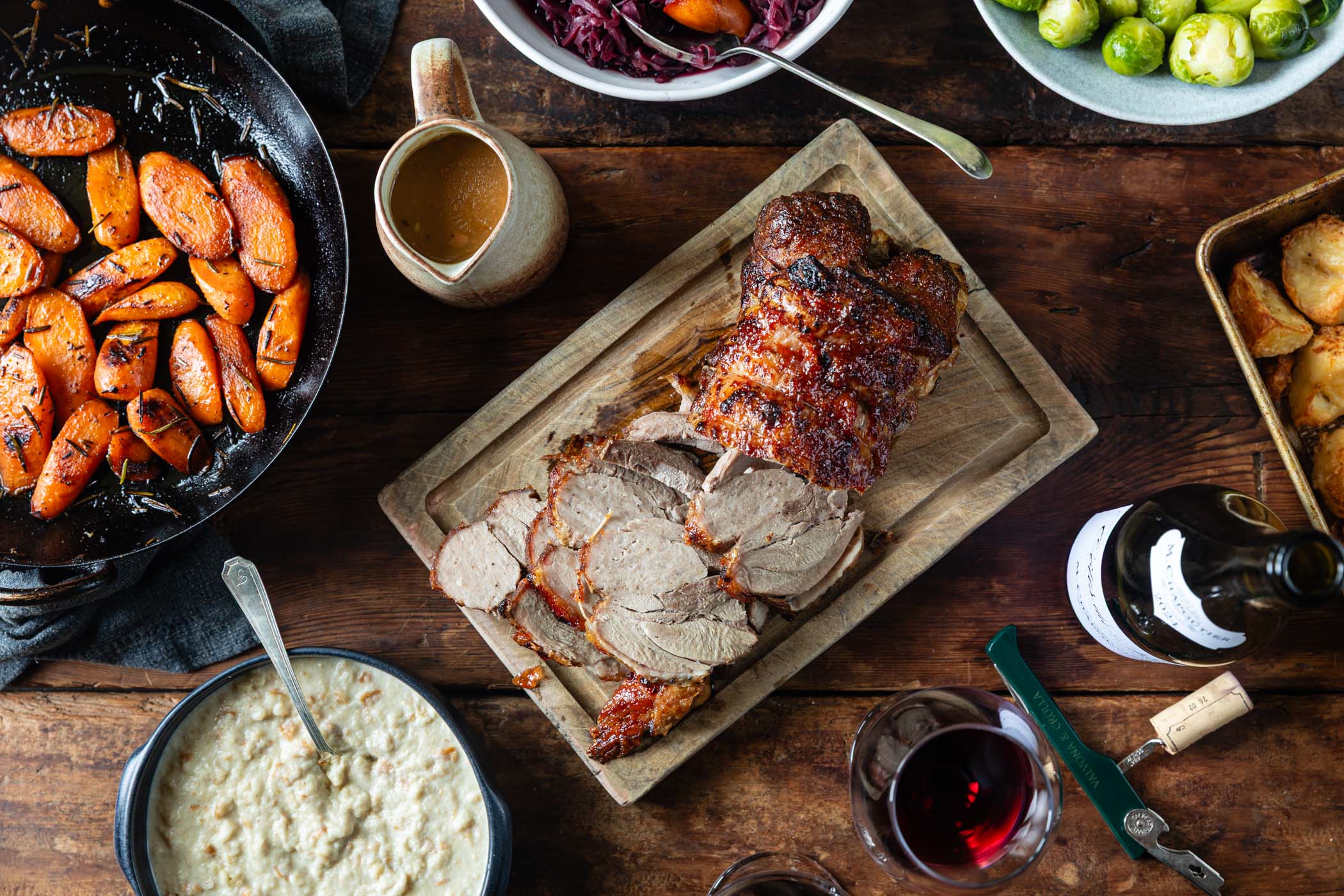 Rolled & Stuffed Turkey Leg