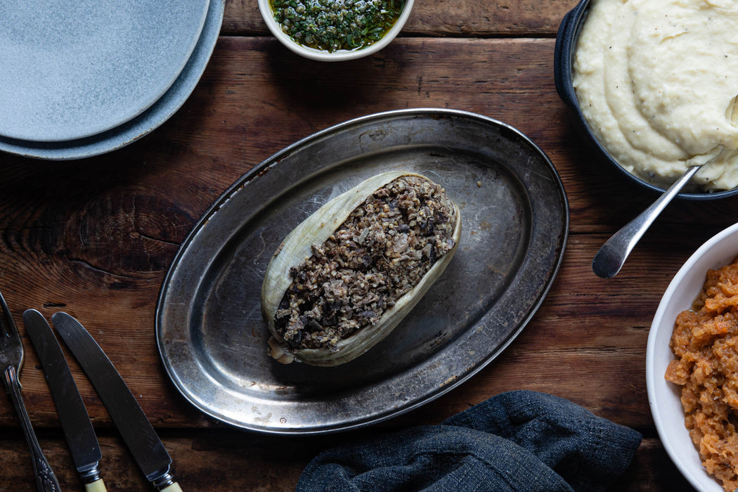 x GLORIOSA & Rosie Healey | Haggis for Burns Night