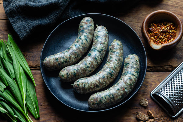 Pork & Wild Garlic Sausages