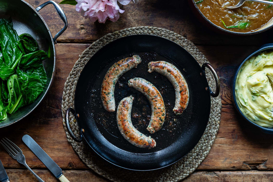 Pork & Wild Garlic Sausages