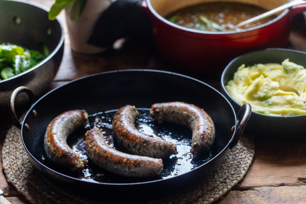 Pork & Wild Garlic Sausages