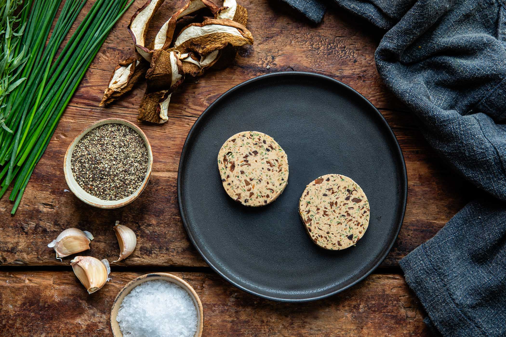 Onglet Steak with Cep Butter