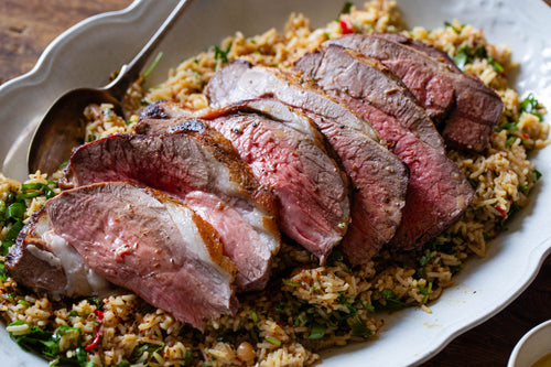 Butterflied Leg of Lamb