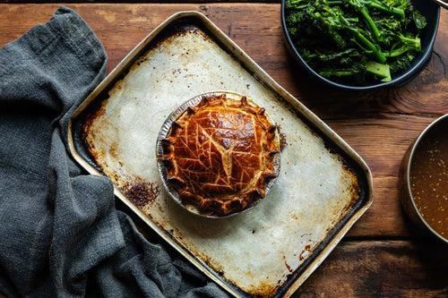 x Finer Pleasures | Chicken, Ham & Mushroom Pie