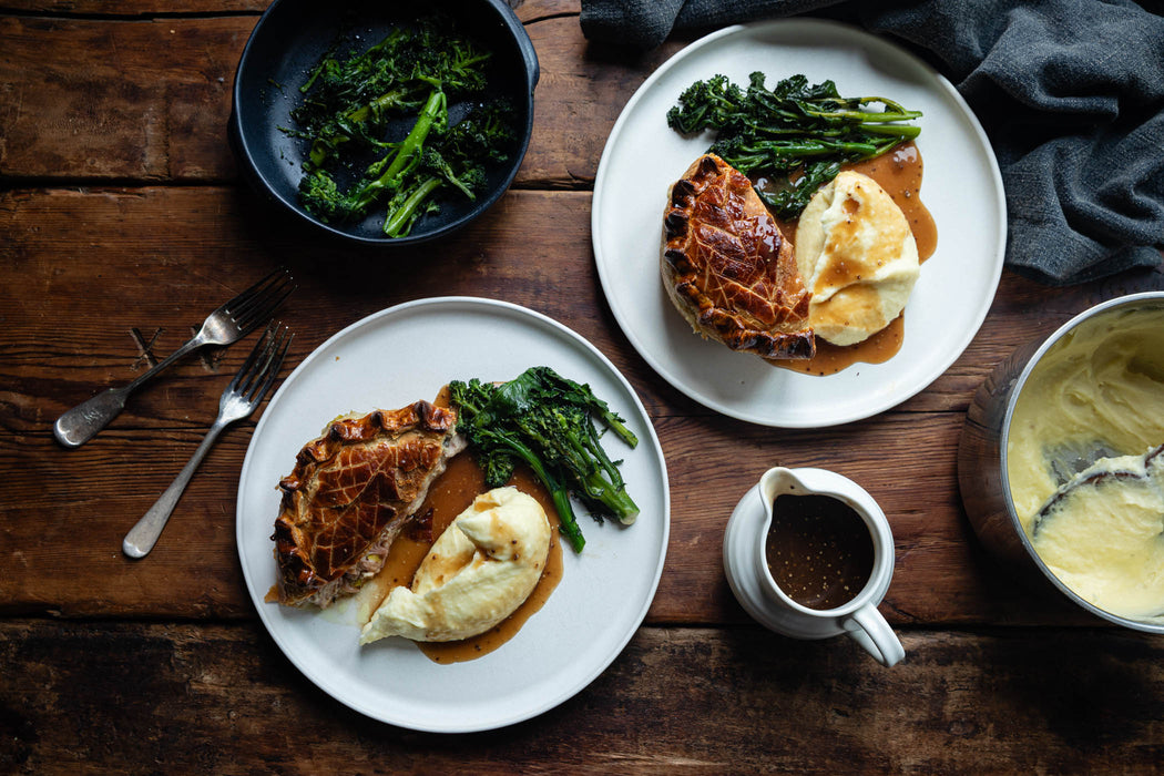 x Finer Pleasures | Chicken, Ham & Mushroom Pie