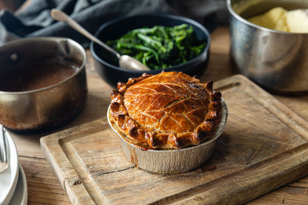x Finer Pleasures | Chicken, Ham & Mushroom Pie