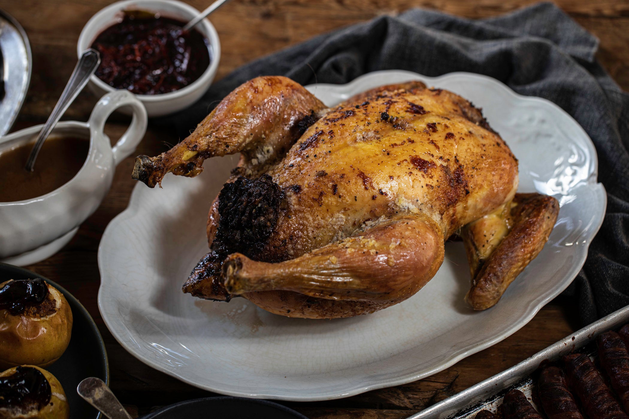 Whole Christmas Cockerel (with Giblets)
