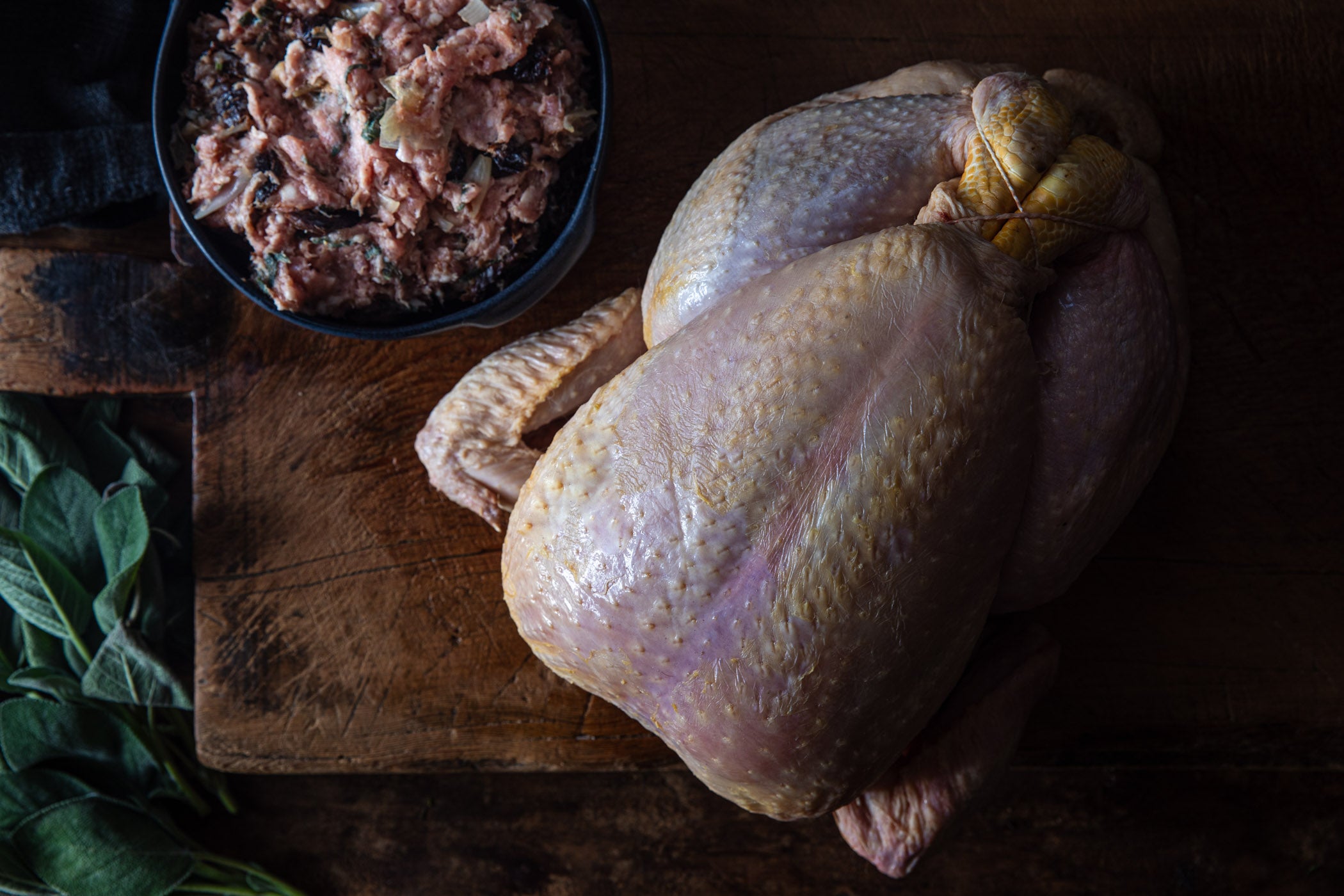 Whole Christmas Cockerel (with Giblets)