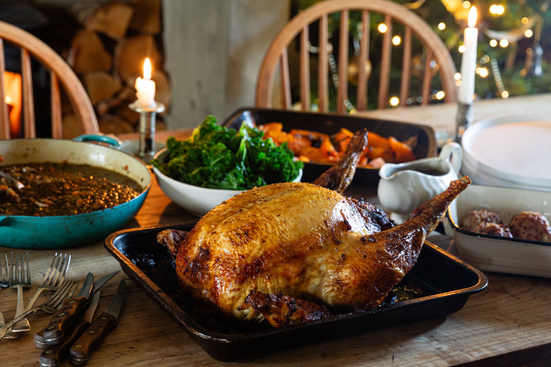 Whole Christmas Cockerel (with Giblets)