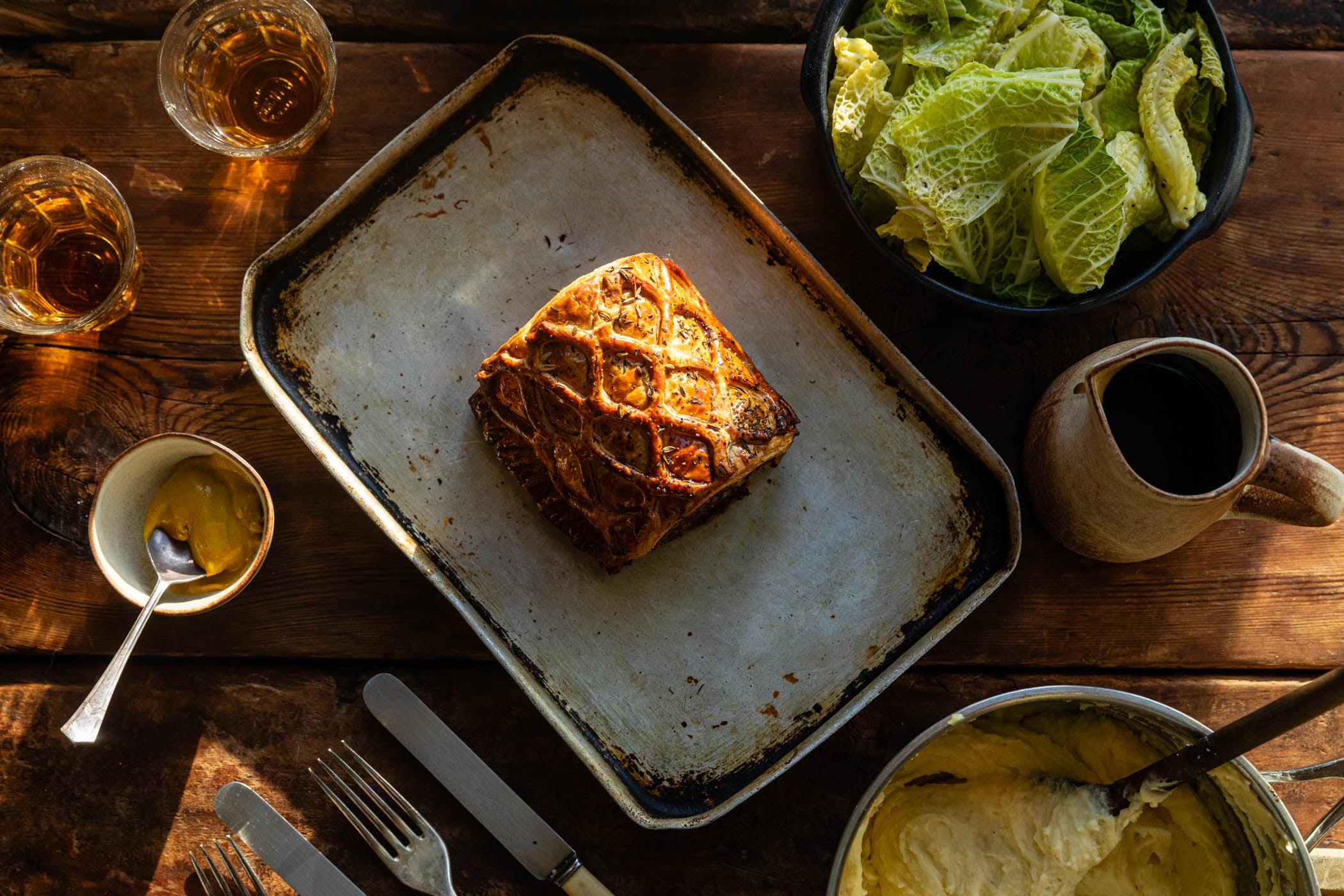 Burns Night Haggis Sausage Roll