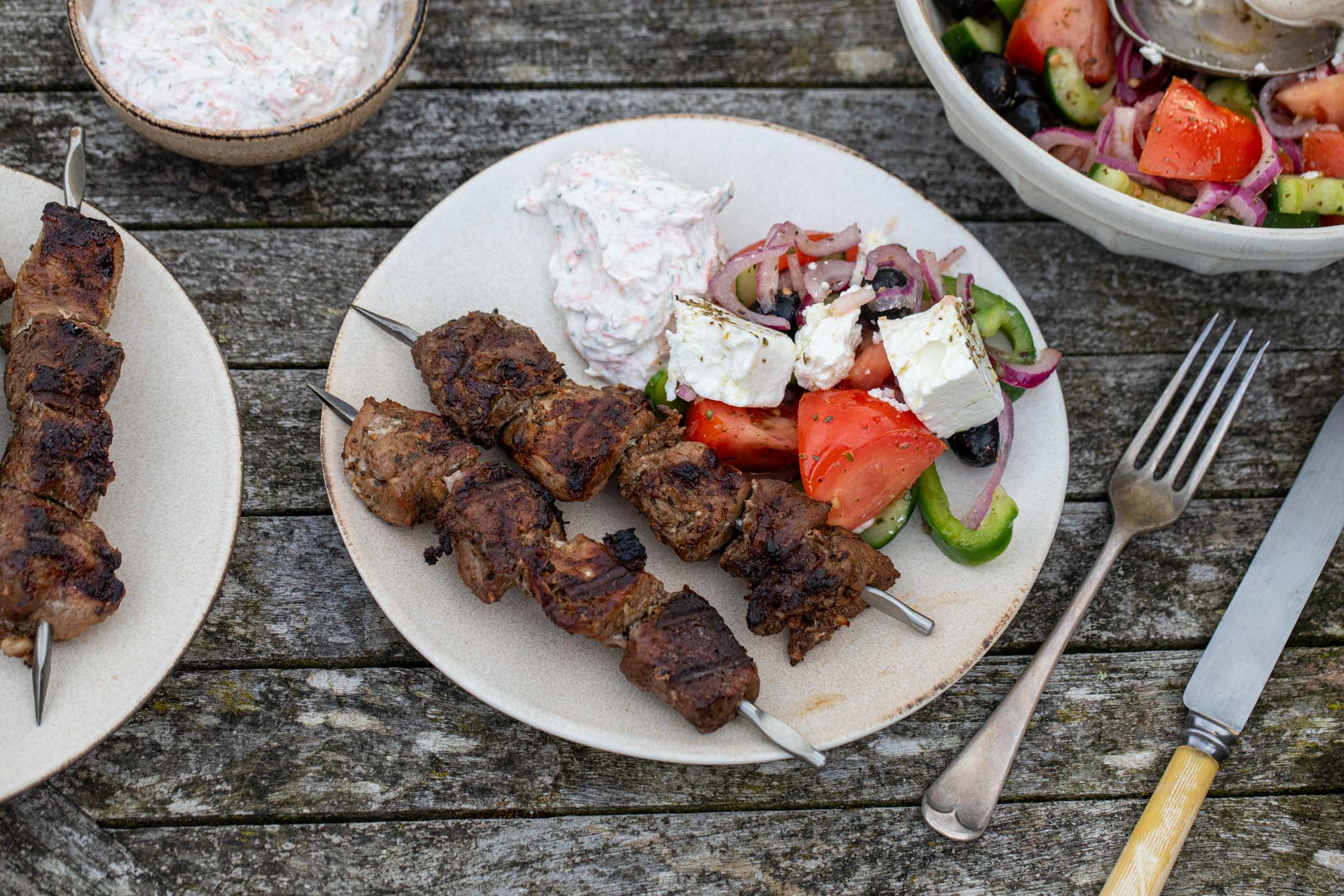 Jorge's Cretan Hogget Souvlaki
