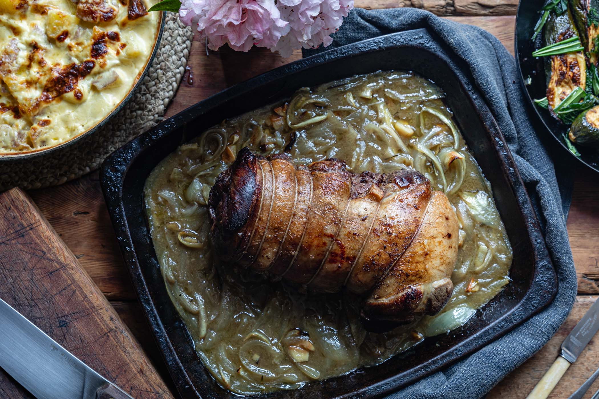 Leg of Swaledale Lamb, Boneless & Rolled