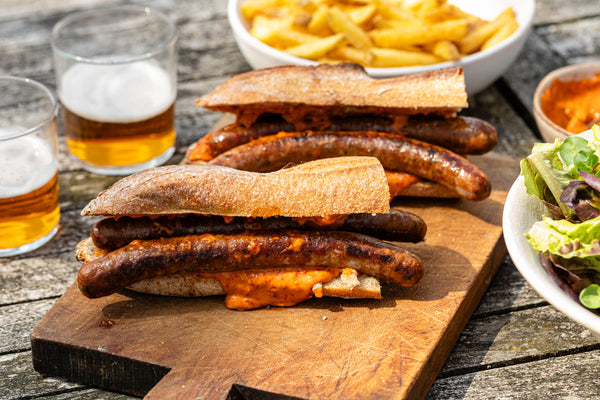 Henry Harris’ Lamb Merguez with Harissa Aïoli