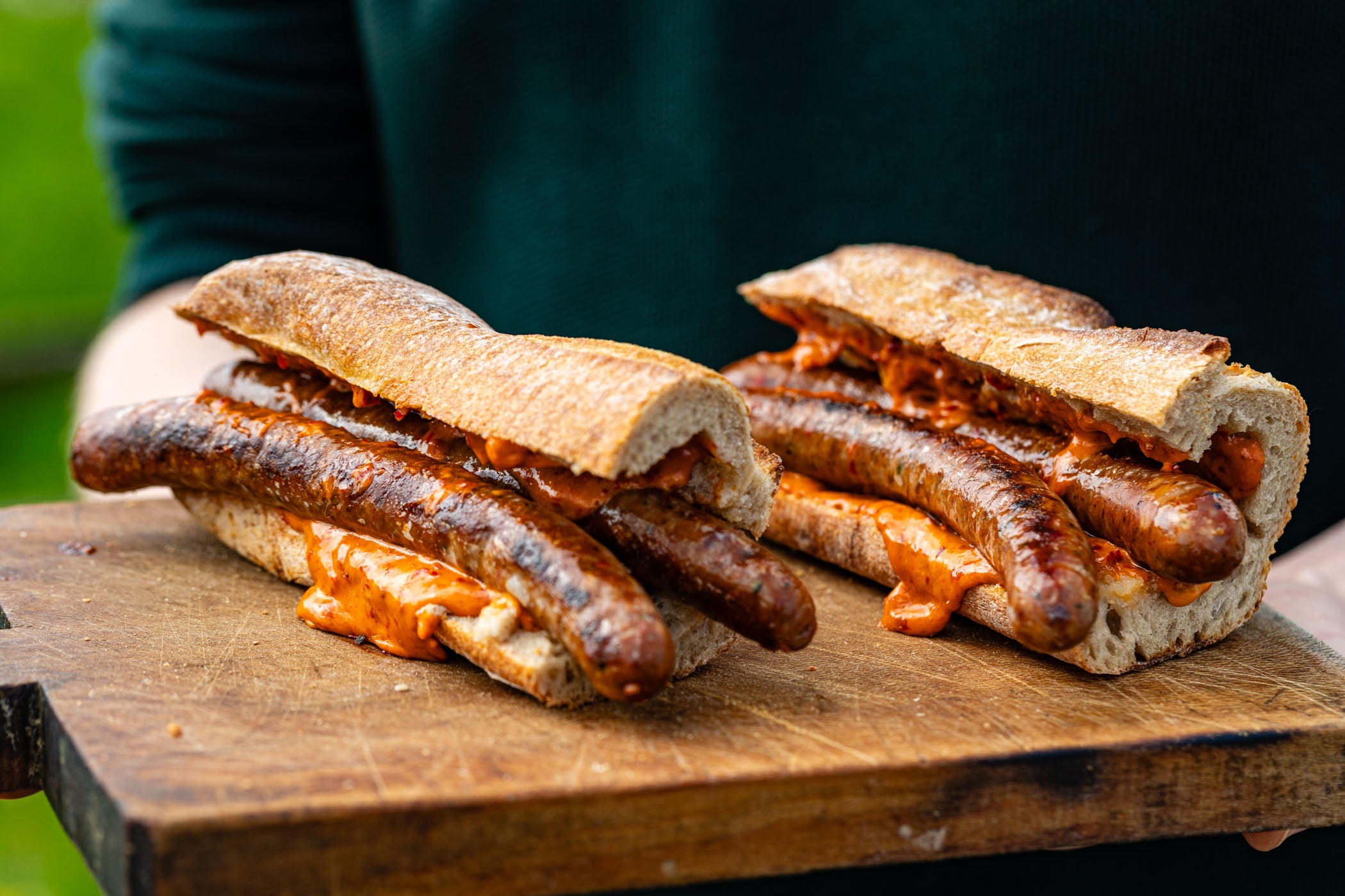 Henry Harris’ Lamb Merguez with Harissa Aïoli