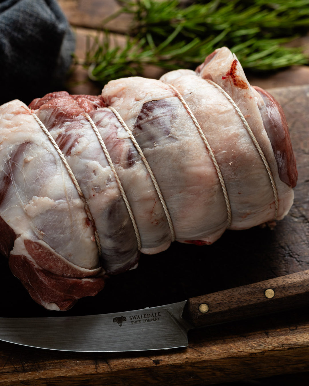 Leg of Swaledale Mutton, Boneless & Rolled