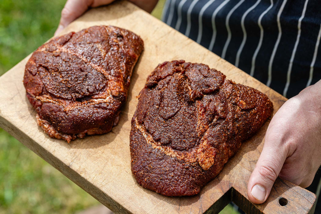 Pre-Rubbed Ox Cheek for Slow Smoking or BBQ