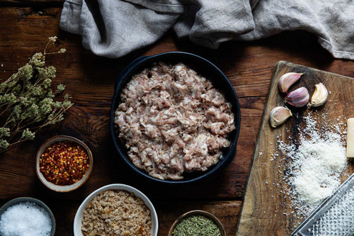 Pork, Fennel and Oregano Meatball Mix
