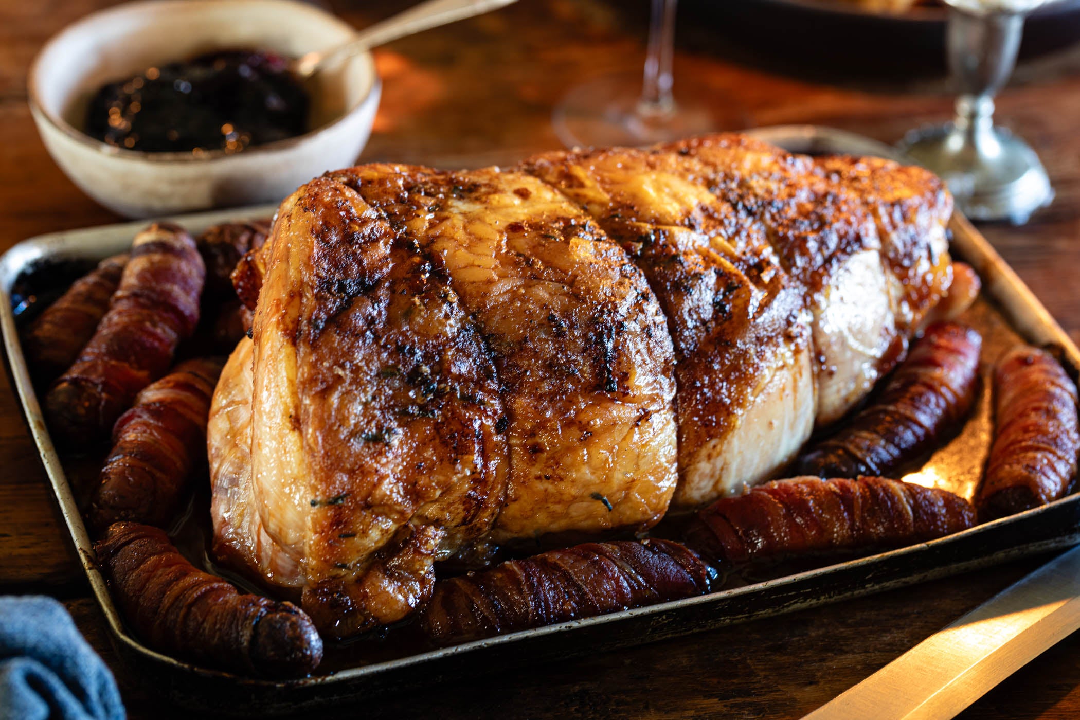 Rolled & Stuffed Turkey Breast