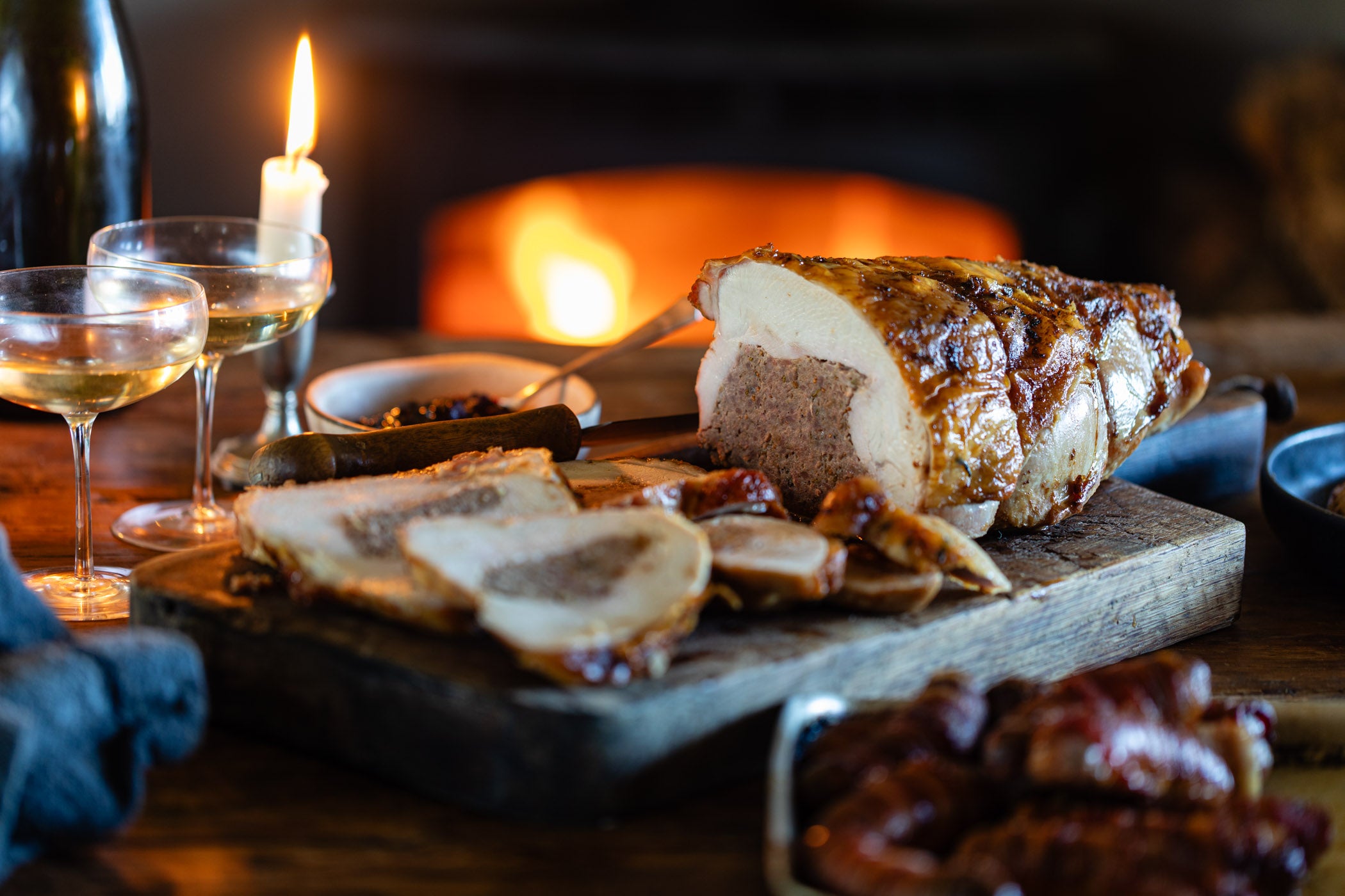 Rolled & Stuffed Turkey Breast