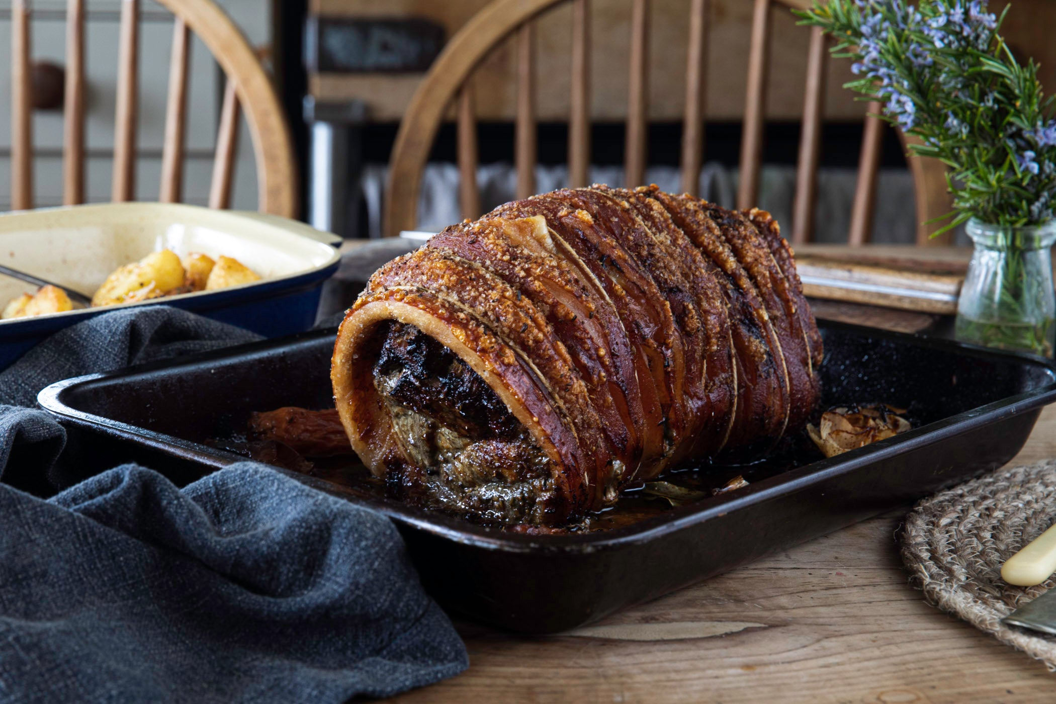 Pork Shoulder Joint, Boneless & Rolled