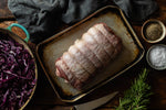 Rolled & Stuffed Turkey Leg