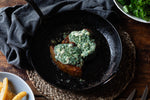 x BOUCHON RACINE Rump Steak w/ Henry Harris’ Roquefort Butter