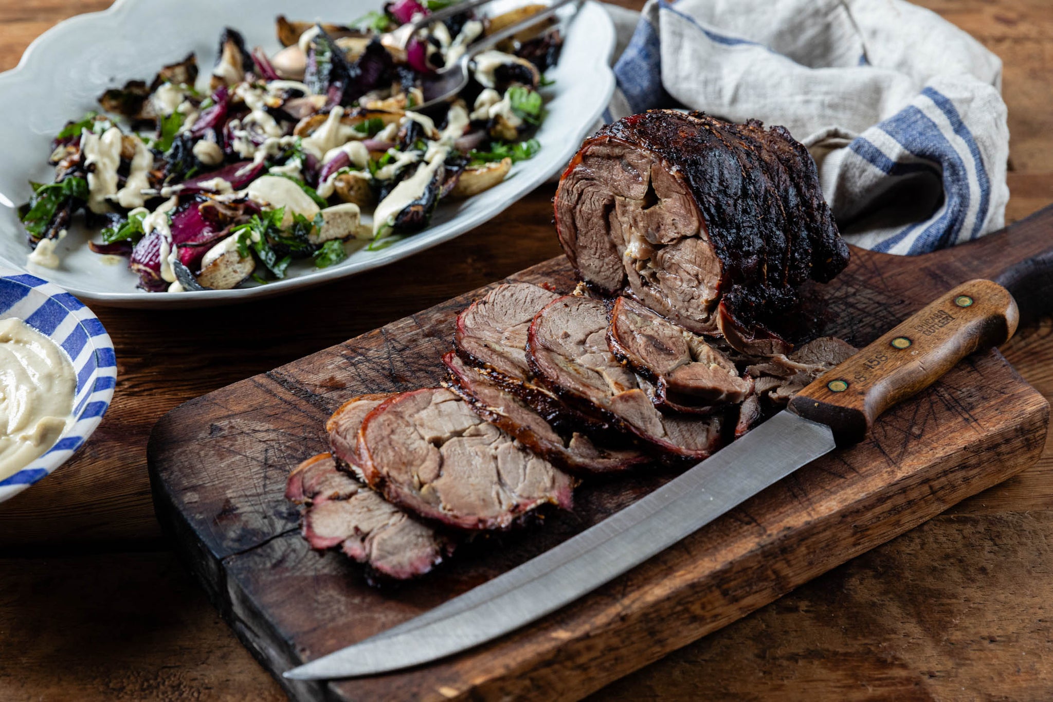 Shoulder of Hogget, Boned & Rolled