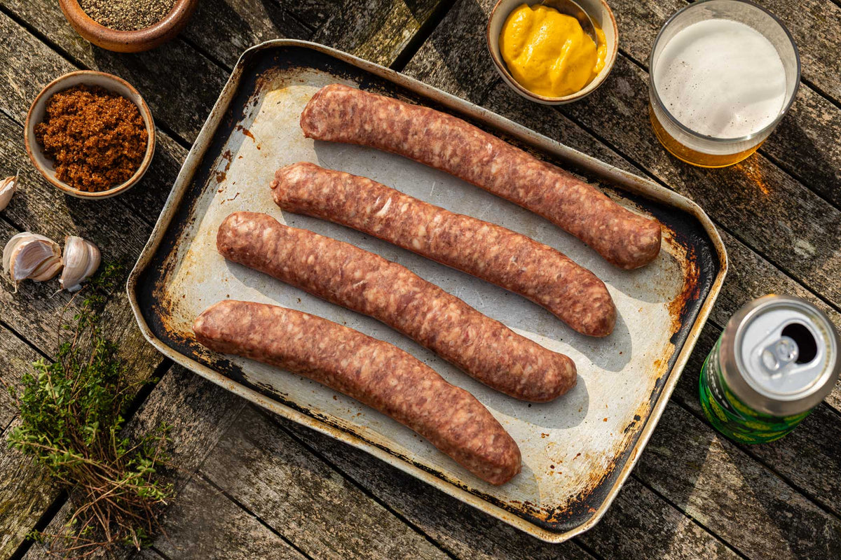 Texan-Style Hot Link Sausages | Buy Online at Swaledale Butchers