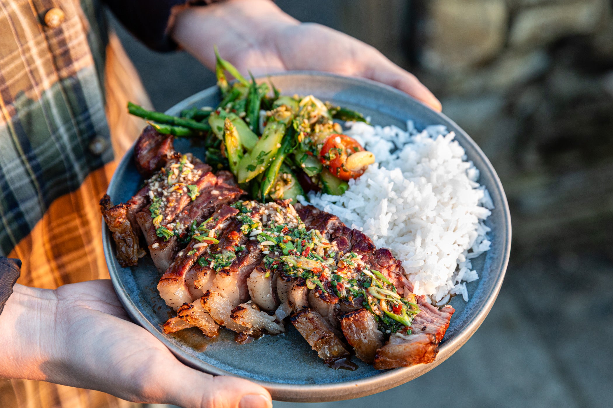 Thai-Style Sirloin Steak with Nam Jim Jaew