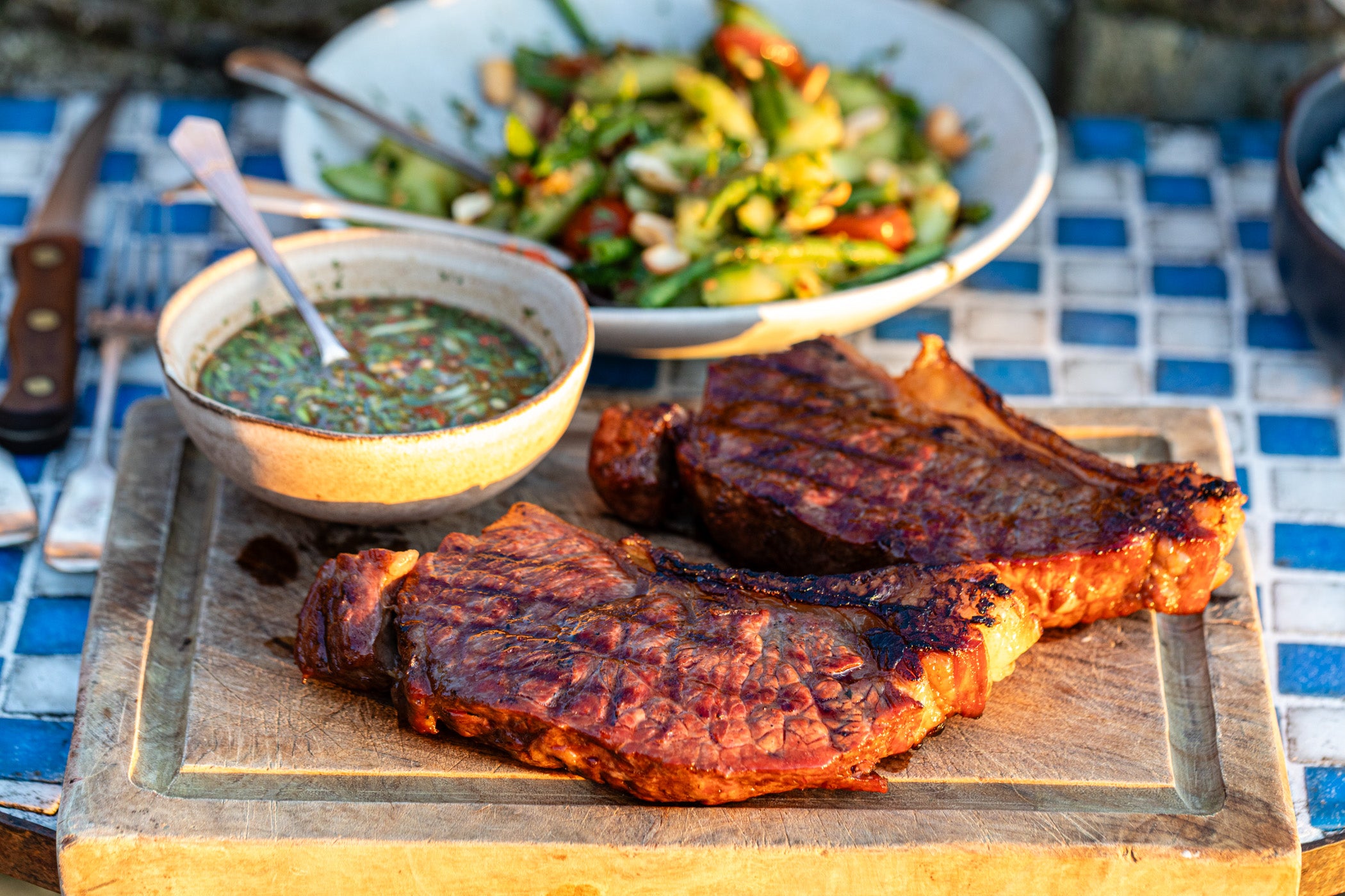 Thai-Style Sirloin Steak with Nam Jim Jaew