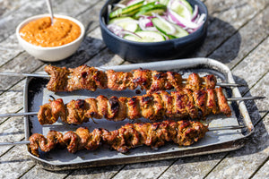 Malaysian Beef Satay Skewers