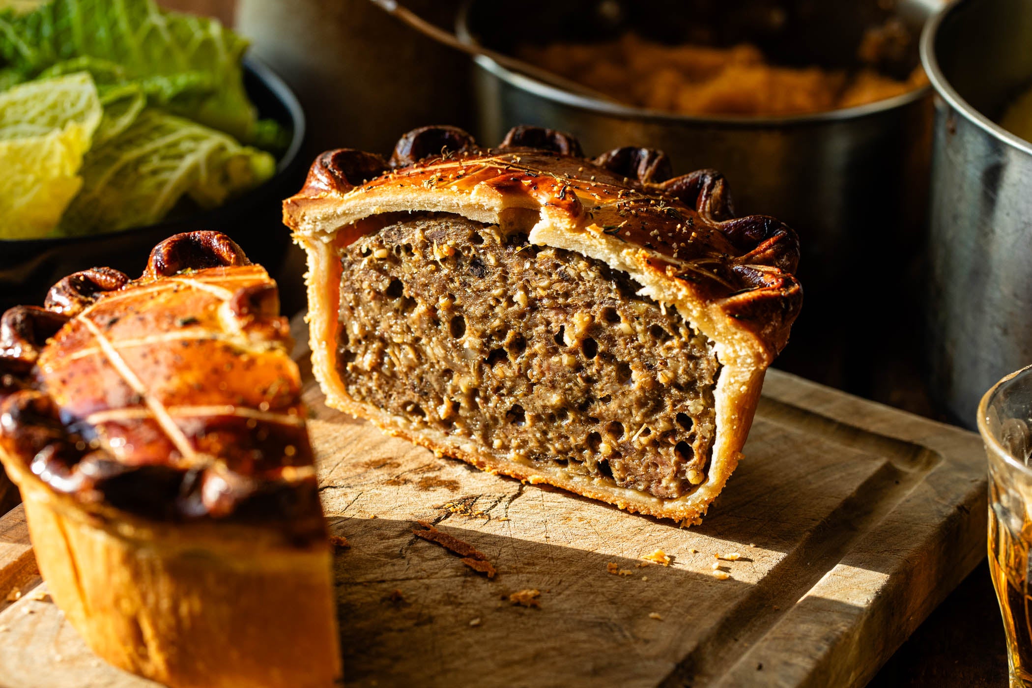Burns Night Haggis & Mutton Pie