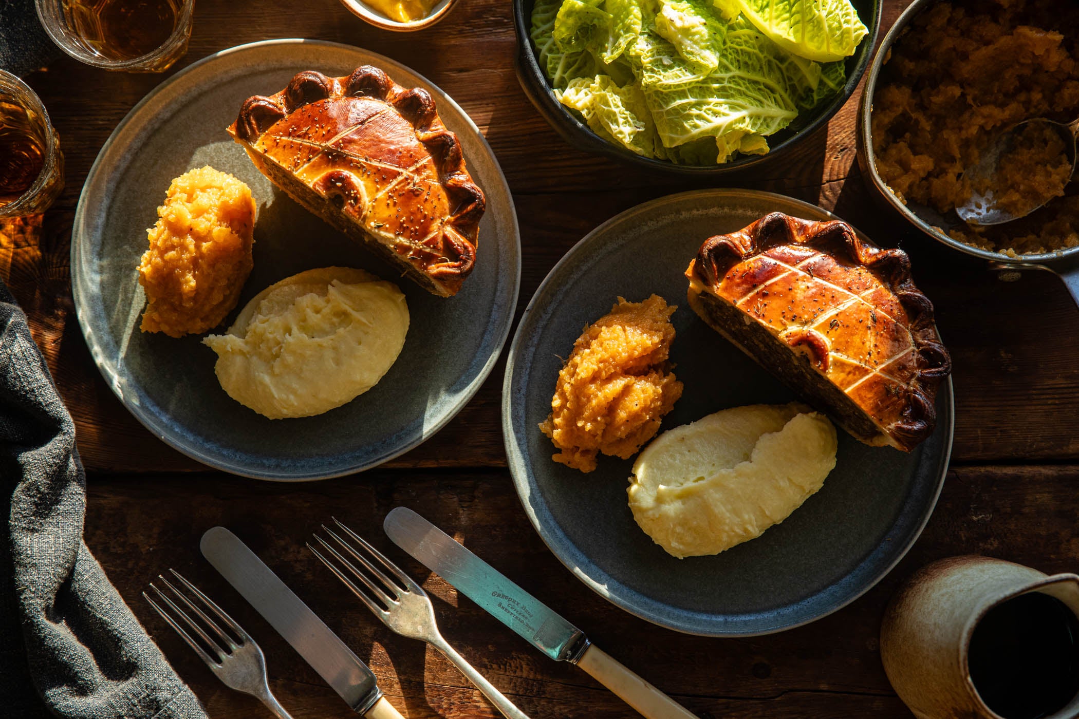 Burns Night Haggis & Mutton Pie