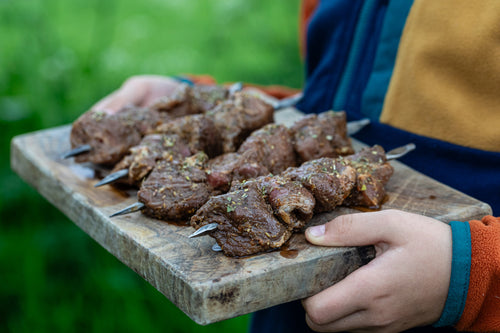 Jorge's Cretan Hogget Souvlaki