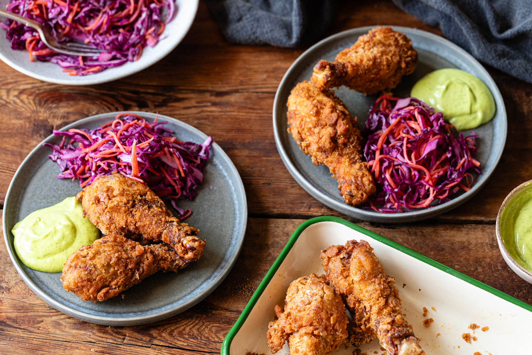 Buttermilk-Brined Chicken Drumsticks