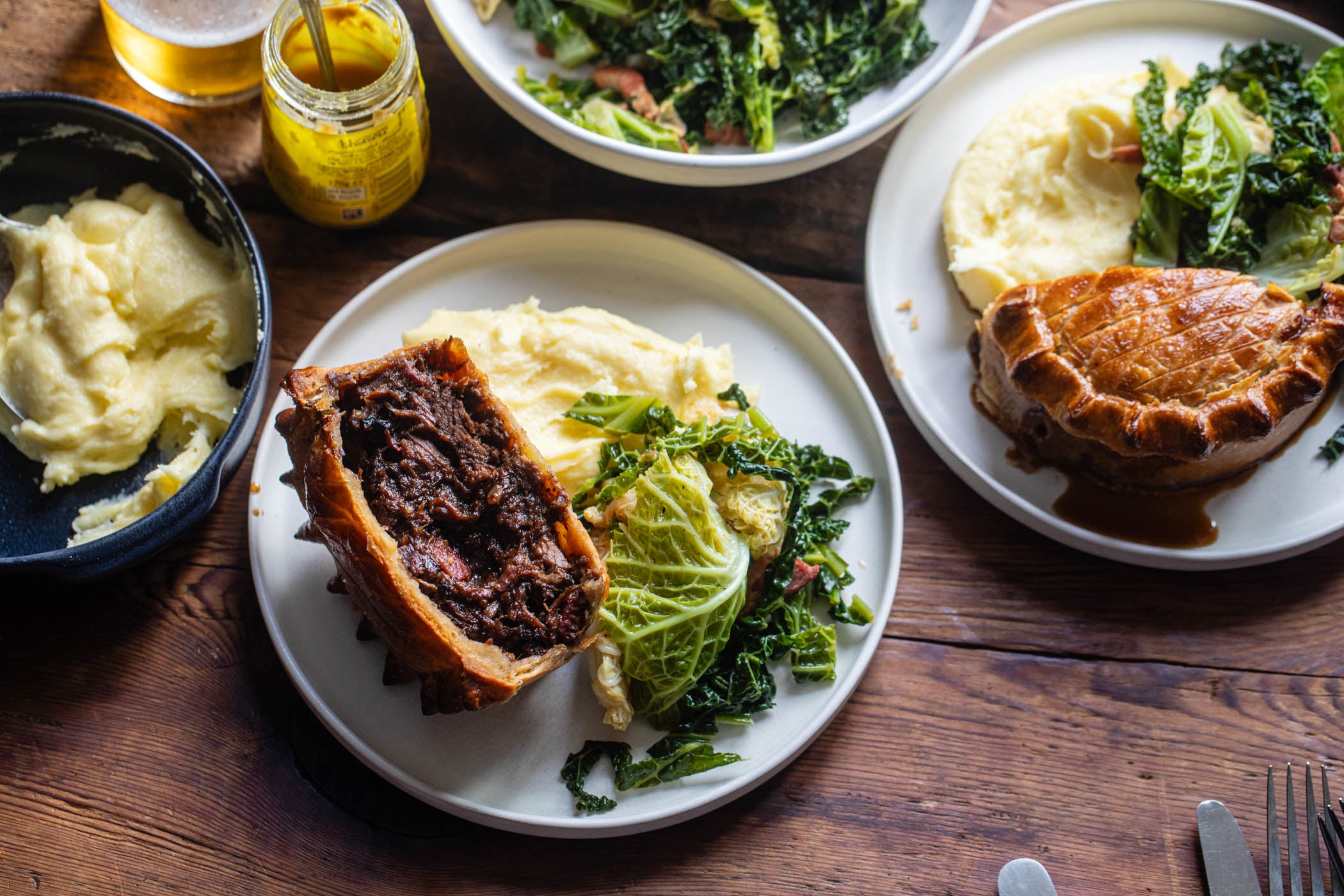 x FINER PLEASURES | Venison & Guinness Pie