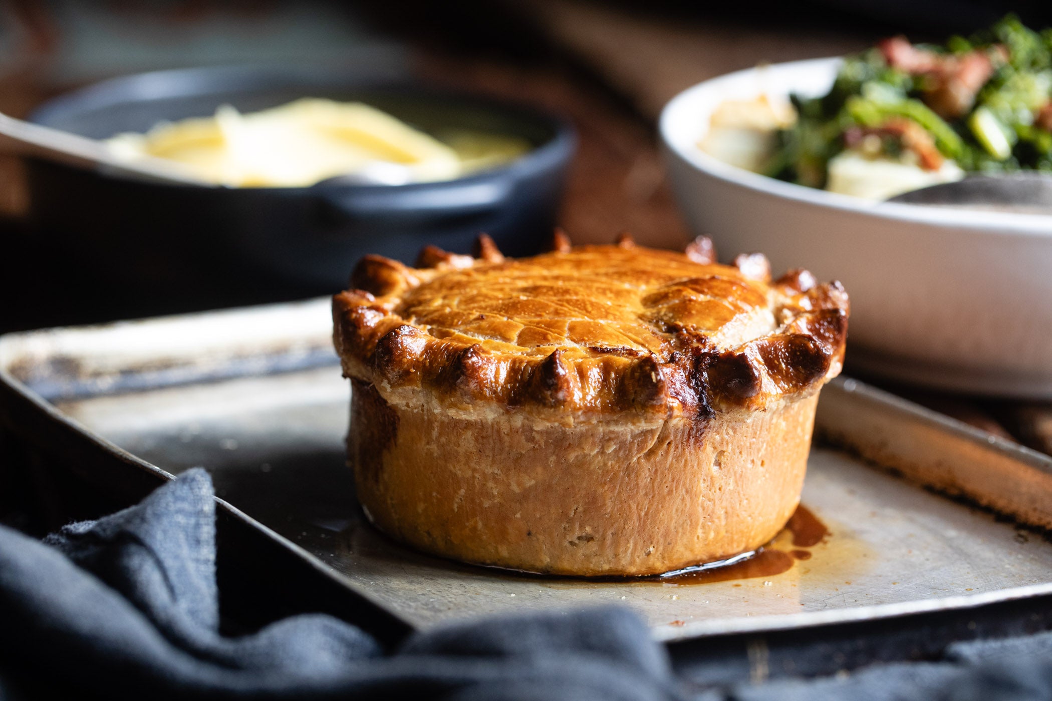 x FINER PLEASURES | Venison & Guinness Pie