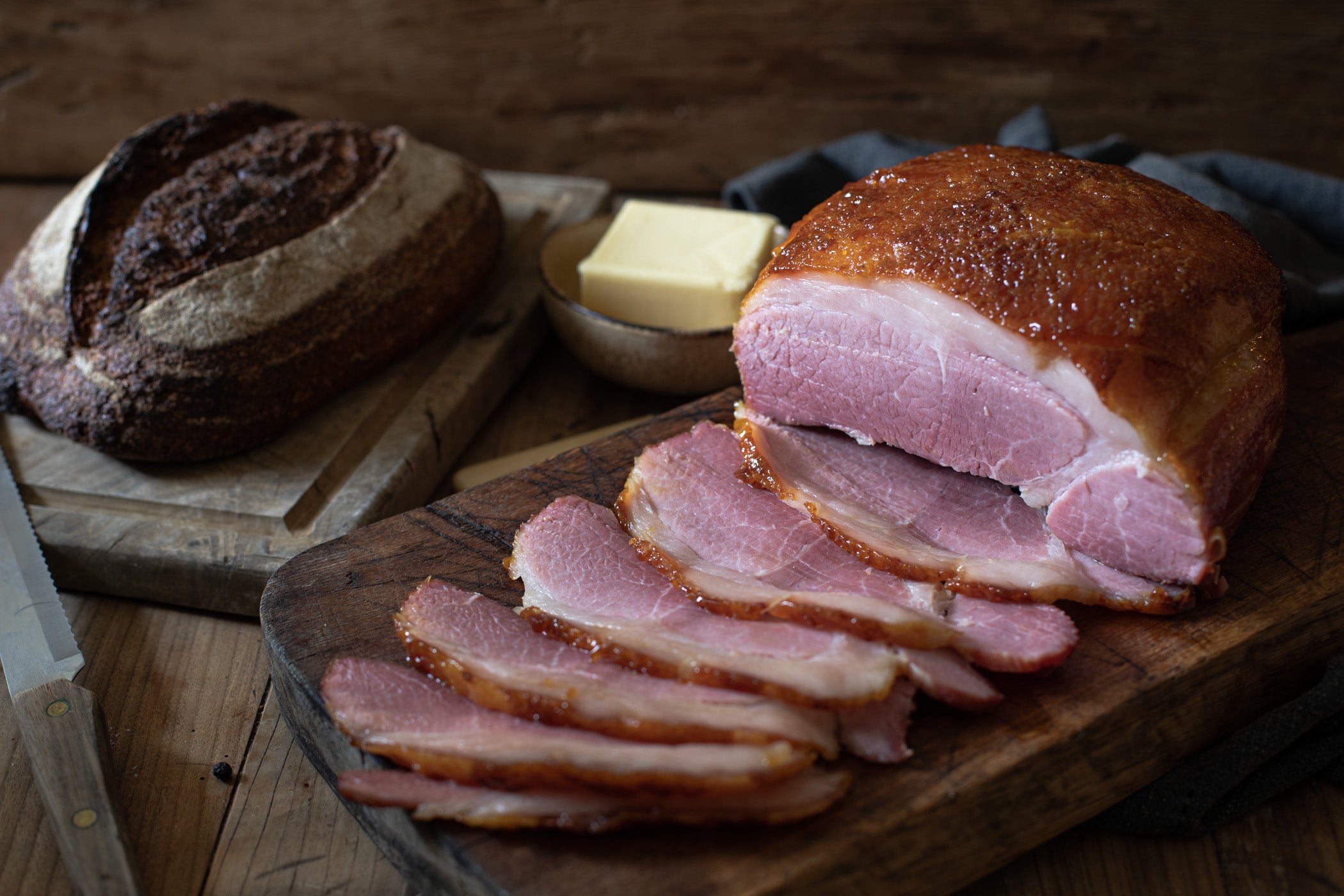 Dry-Cured York-Style Ham, Boneless & Uncooked