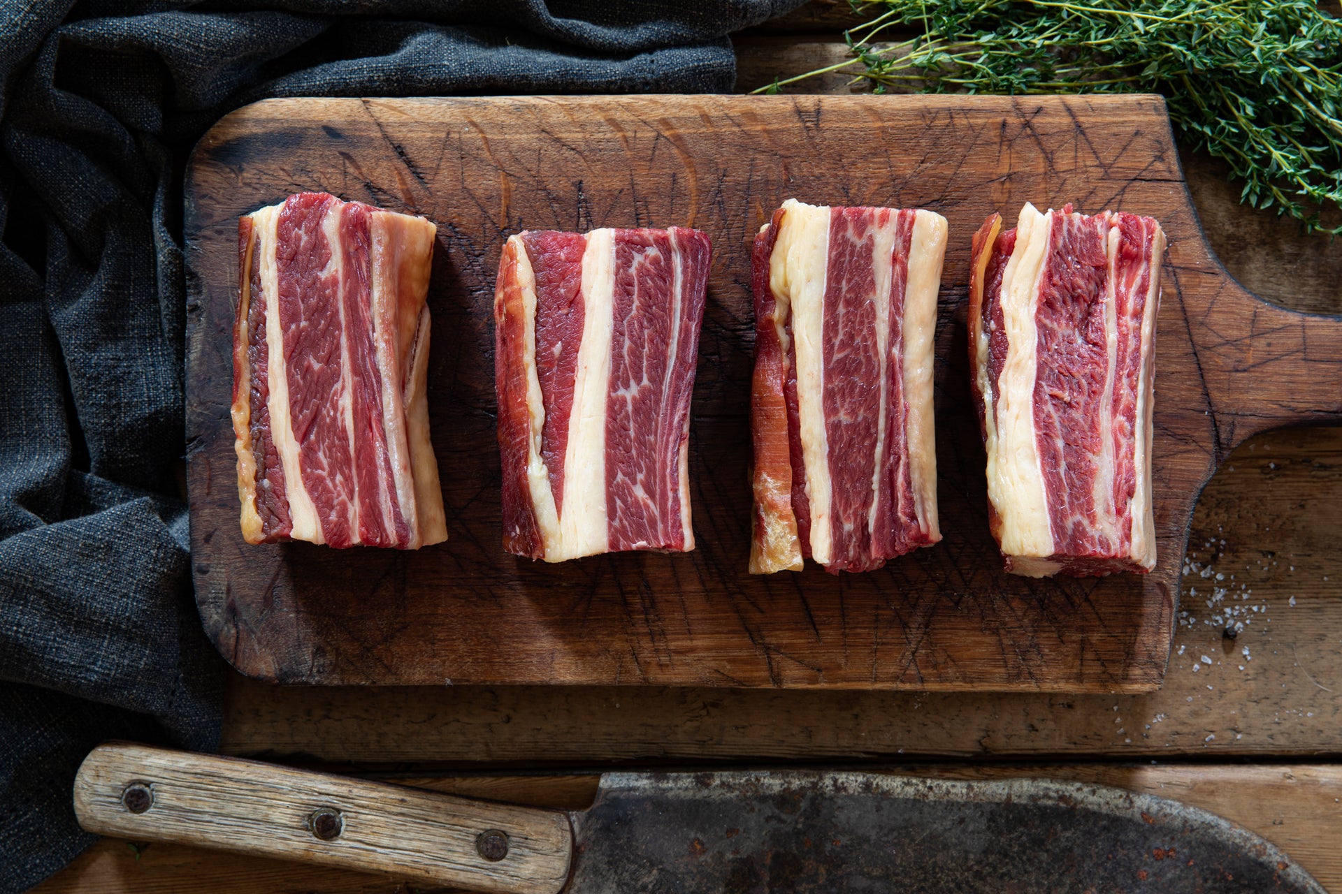 Buy Beef Short Rib Portions | Heritage Breed, Grass-Fed & Dry-Aged