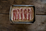 Quality cut Dry-cured Smoked Streaky Bacon