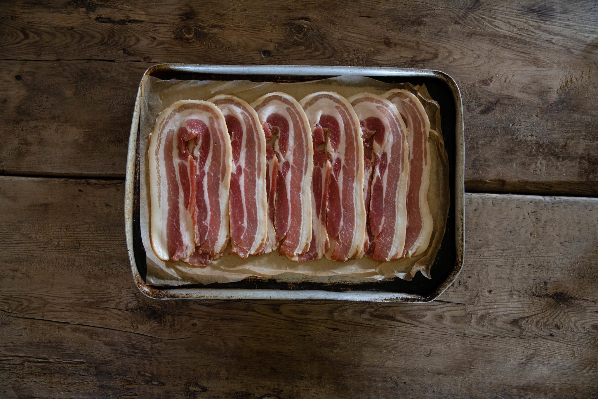 Quality cut Dry-cured Smoked Streaky Bacon