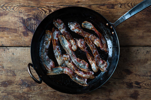 Dry-Cured Smoked Streaky Bacon, Extra-Thin Sliced