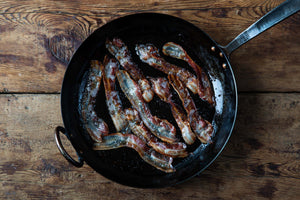Dry-cured Smoked Streaky Bacon, Extra-thin-sliced