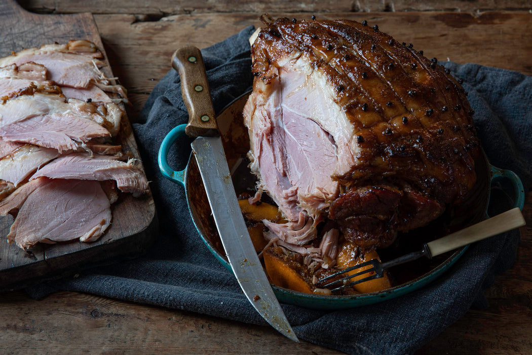 Dry-Cured York-Style Ham, Bone-In & Uncooked