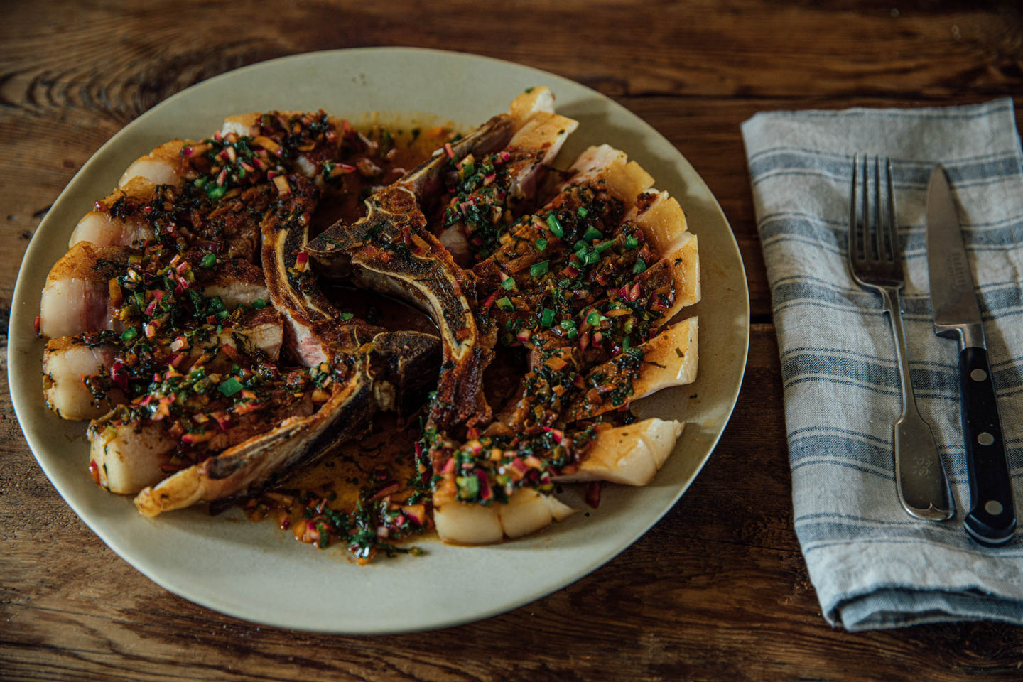 Buy Rindless Pork Loin Chops | Heritage Breed, Yorkshire Dales