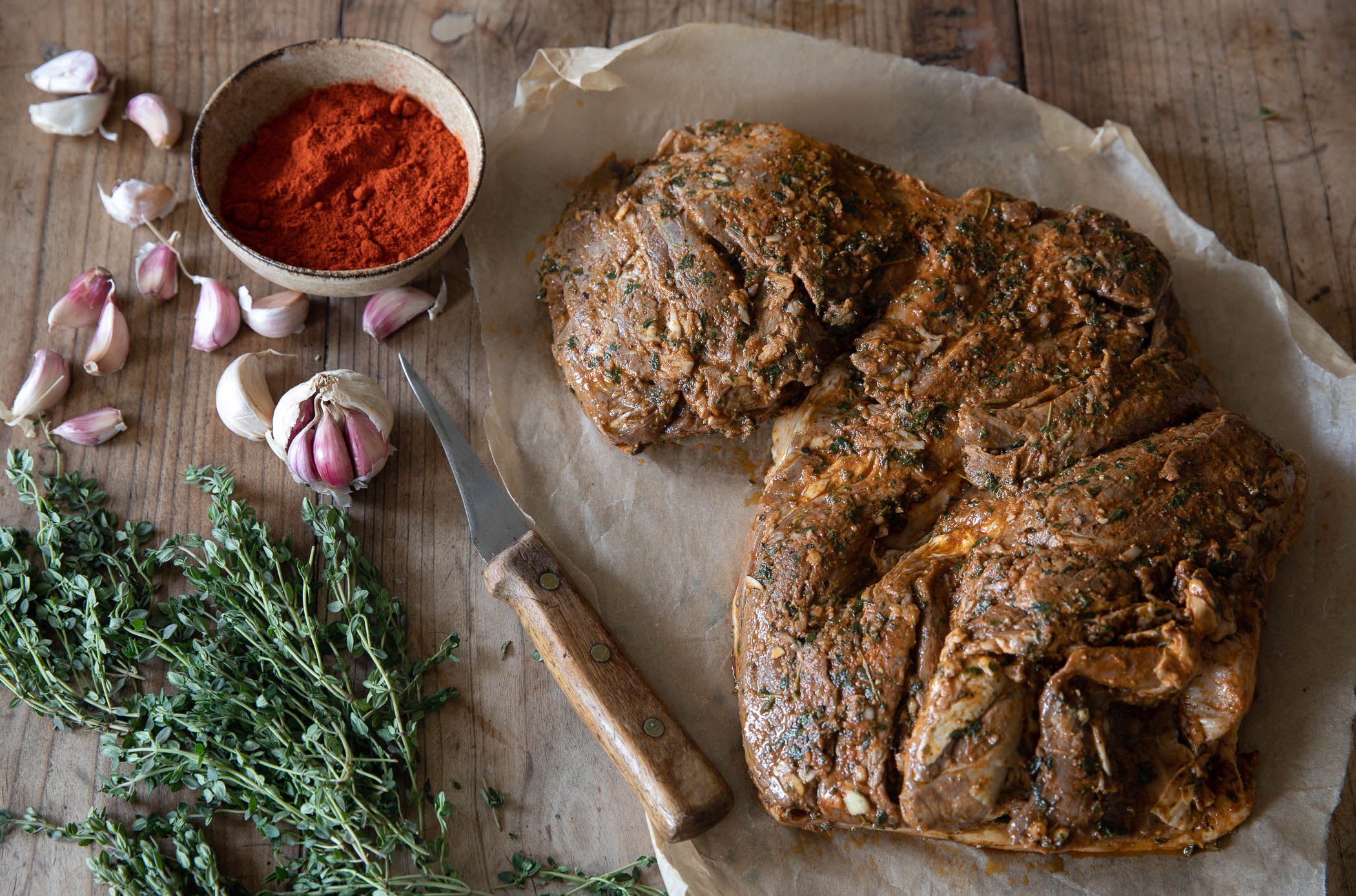Butterflied Leg of Lamb